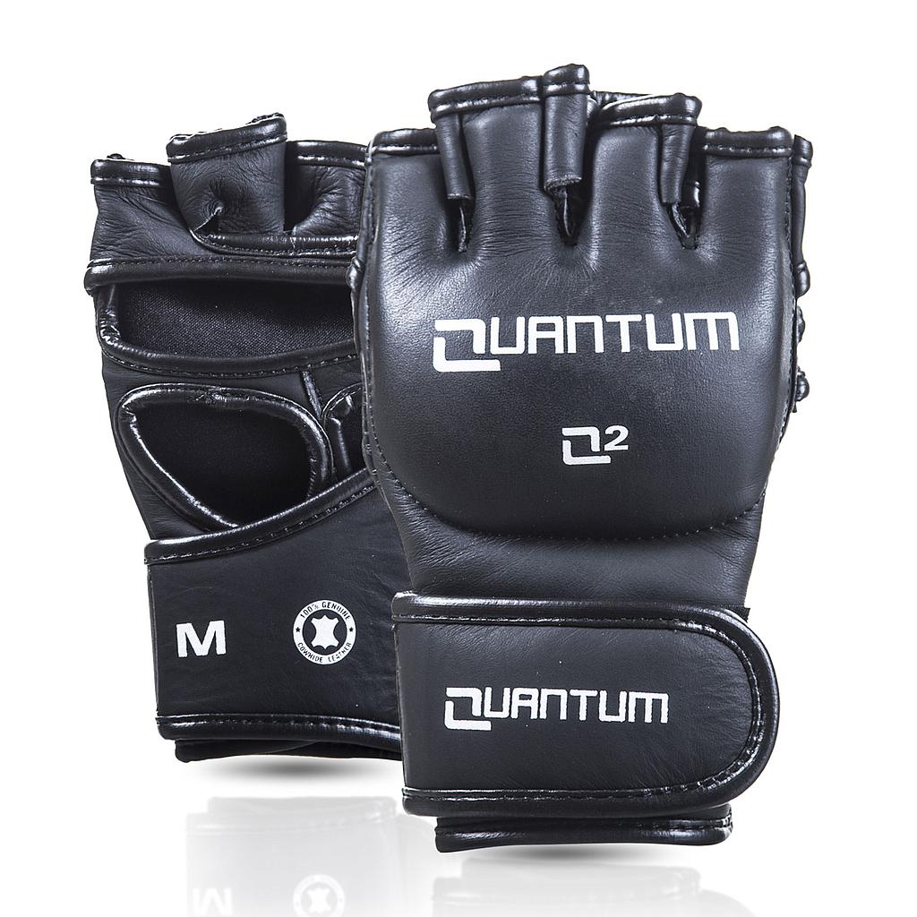 Quantum MMA Fight Handschuhe Q2, Schwarz