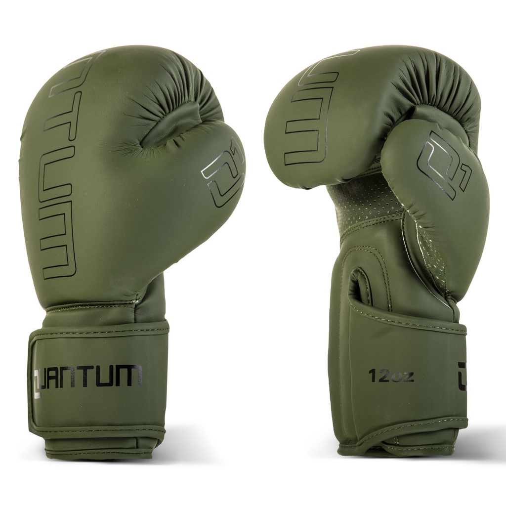 SALE 474 Quantum Boxhandschuhe Q1, Olivgrün