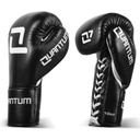 Quantum Boxing Gloves Q7 Pro Fight Laces, Black