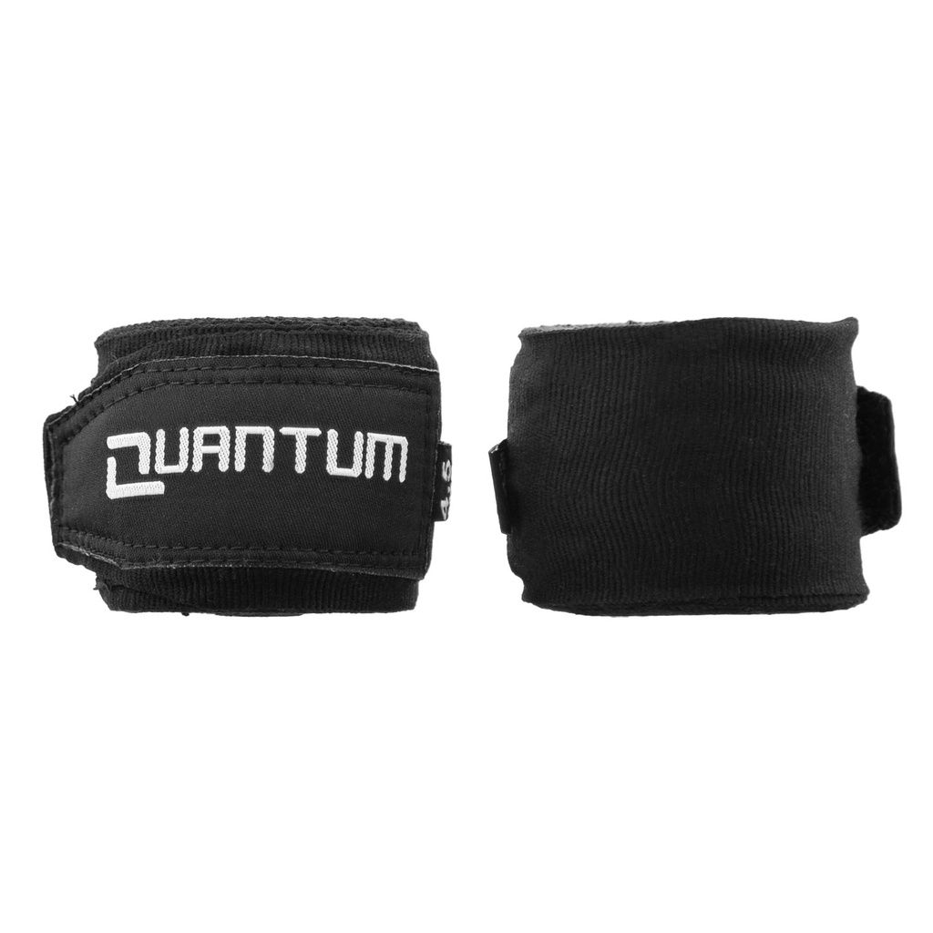 Quantum Hand Wraps 5.5m Semi-Elastic, Black