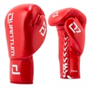 Quantum Boxing Gloves Q7 Sparring Laces, Red